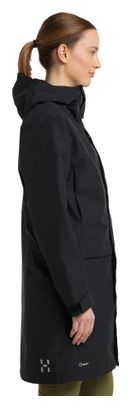 Parka Haglöfs Aria Proof Nero Donna