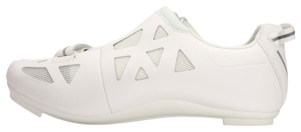 Coppia di scarpe da triathlon Neatt Asphalte Tri bianche