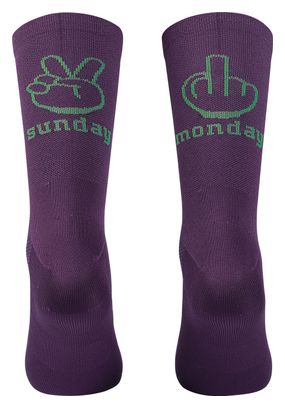 Northwave Sunday Monday Socken Violett