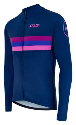 Maillot de cyclisme à manches longues pour homme - Sunset