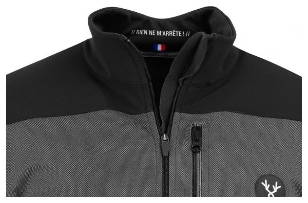 LeBram Telegraphe Winter Jacket Black Fitted