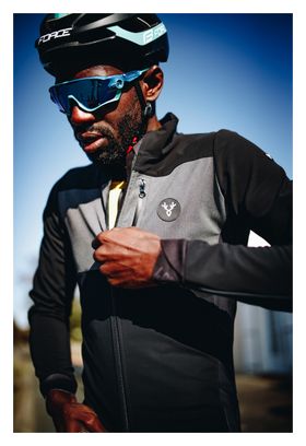LeBram Telegraphe Winter Jacket Black Fitted