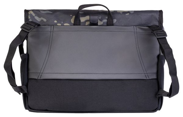 Sac Coursier à Bandoulière avec Fixation Porte-Bagages Buds City Bag Light Noir Camo