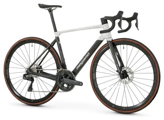Bicicletta da strada Megamo Raise 05 Shimano Ultegra Di2 700 mm Nero/Grigio/Bianco 2026