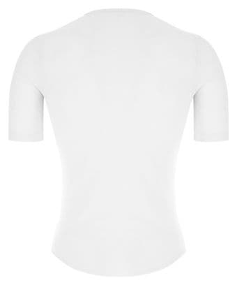 Santini Delta Kurzarm Unterhemd Weiß