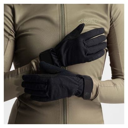 Gants Velo Long De Hiver Rogelli Core II - Femme - Noir