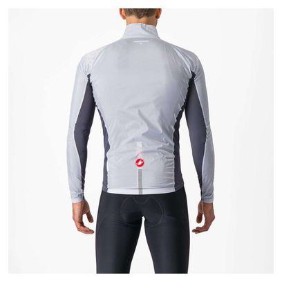 Veste Manches Longues Castelli Squadra Stretch Gris/Noir 