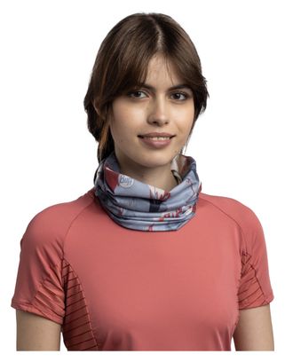 Unisex Neckband Buff Coolnet UV Insect Shield Blue/Red