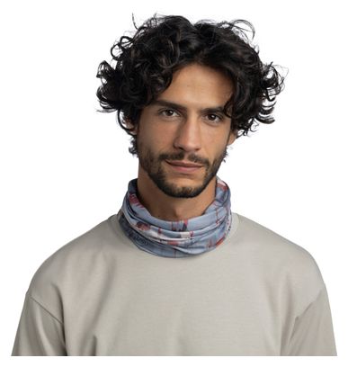 Tour De Cou Unisexe Buff Coolnet UV Insect Shield Bleu/Rouge