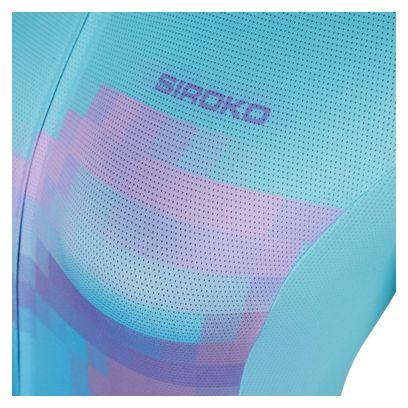 Maillot vélo ultraléger femme Cyclisme M3-W NRC Blue Bleu