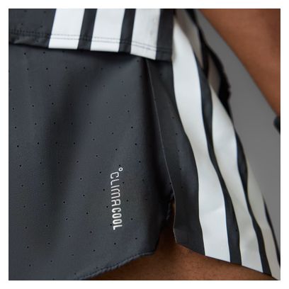 adidas Adizero 3in Split Shorts, Black, Men's