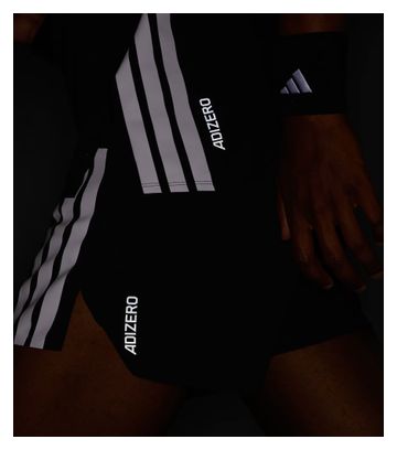 adidas Adizero 3in Split Shorts, Black, Men's