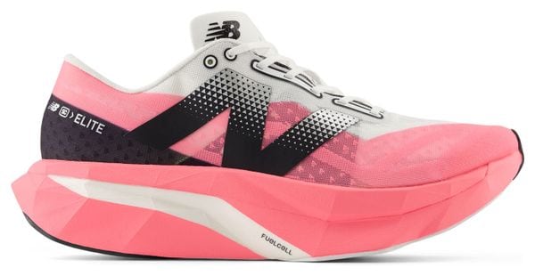 Running Shoes New Balance FuelCell SuperComp Elite v4 Pink/White Homme