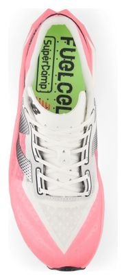 Running Shoes New Balance FuelCell SuperComp Elite v4 Pink/White Homme