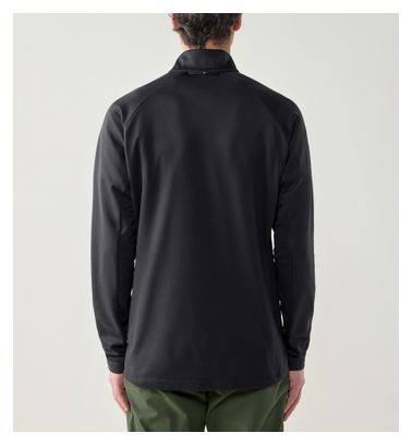 Polaire Haglöfs Korp Mid 1/2 Zip Noir Homme