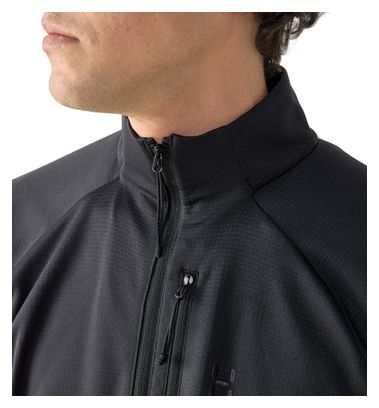 Polaire Haglöfs Korp Mid 1/2 Zip Noir Homme