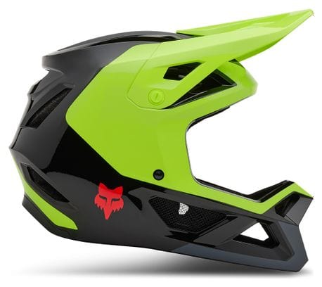 Fox Rampage Barge Full face helmet Fluorescent yellow/Grey