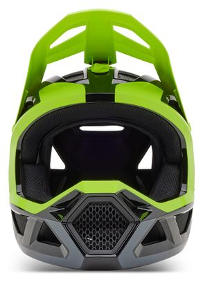 Casco integral Fox Rampage Barge Amarillo fluorescente/gris