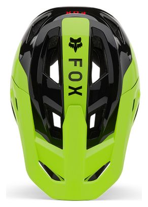 Casco integral Fox Rampage Barge Amarillo fluorescente/gris