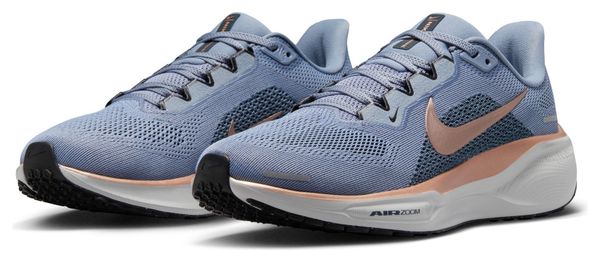 Chaussures Running Nike Pegasus 41 Bleu Blanc Femme