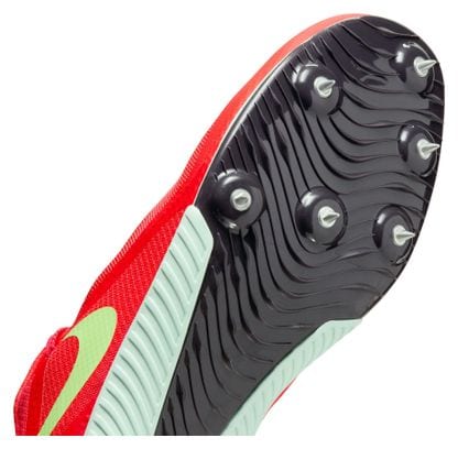 Nike Zoom Rival Multi Rood/Groen Heren Track &amp; Field Schoenen