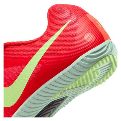 Nike Zoom Rival Multi Red/Green Men's Track &amp; Field Shoes