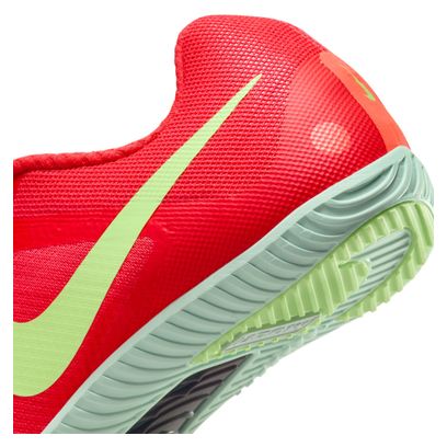 Chaussures d'Athlétisme Nike Zoom Rival Multi Rouge/Vert Homme