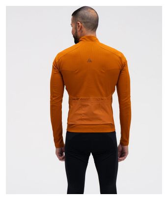 Maillot Manches Longues 7Mesh Tantalus Marron Homme