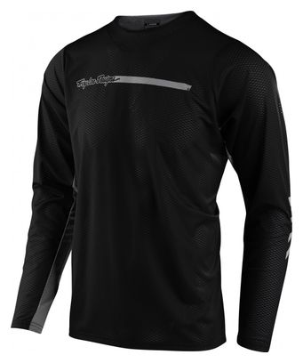 Troy Lee Designs SKYLINE AIR CHANNEL Long Sleeve Jersey Black