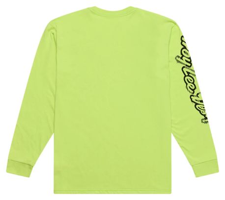 T-Shirt Manches Longues Troy Lee Designs Peace Out Jaune