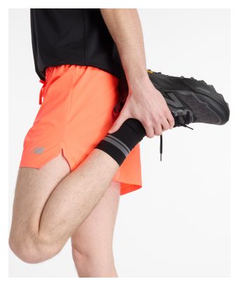 Short New Balance RC 5in Rouge Homme