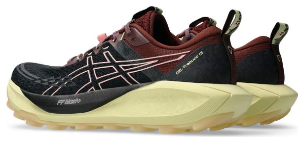 Zapatillas trail Asics Gel-Trabuco 13 Negro/Rojo, Mujer