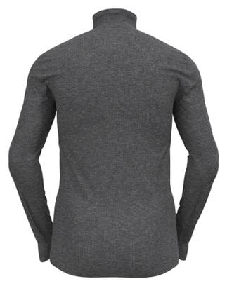 Camiseta de manga larga con cremallera 1/2 gris Active Warm Eco de Odlo
