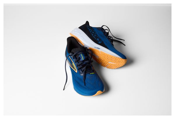 Brooks Launch 11 Blu/Nero/Arancione Scarpe da corsa da uomo