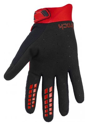 Pair of Long Kenny Track Gloves Red