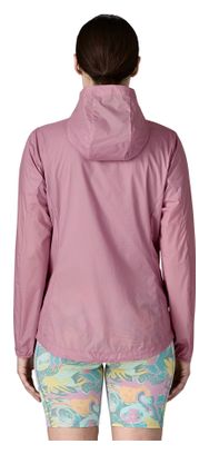 Chaqueta de manga larga Patagonia Houdini rosa para mujer