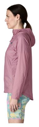 Chaqueta de manga larga Patagonia Houdini rosa para mujer