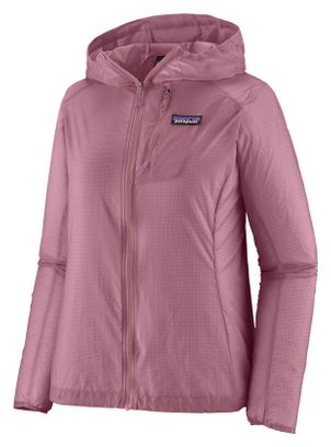 Chaqueta de manga larga Patagonia Houdini rosa para mujer
