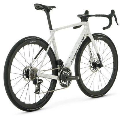 Bicicletta da strada Megamo Raise 00 Sram Red AXS 12V 700 mm Bianco/Grigio 2026