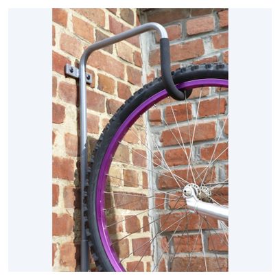 Mottez Individual 'Anti-Theft' Wall-Mounted Bike Rack 
