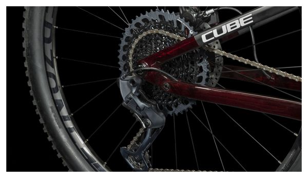 Cube AMS One11 C:68X Pro 29 MTB a sospensione completa Sram GX Eagle 12S 29'' Liquid Red Carbon