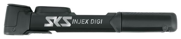 SKS Injex Digi Hand Pump (Max 144 psi/10 bar) Black