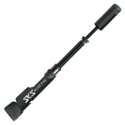SKS Injex Digi Hand Pump (Max 144 psi/10 bar) Black
