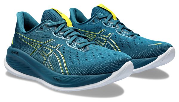 Chaussures de Running Asics Gel Cumulus 26 Bleu Jaune