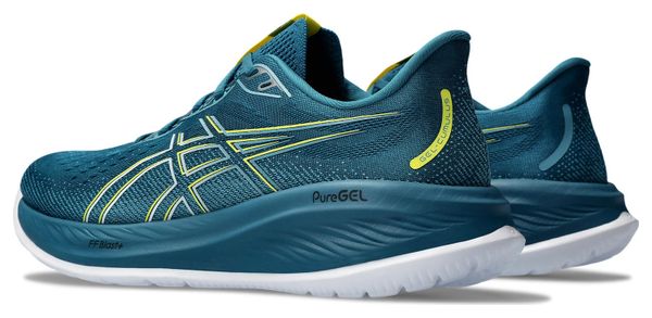 Chaussures de Running Asics Gel Cumulus 26 Bleu Jaune