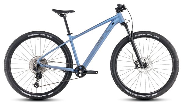 Cube Reaction SLX Hardtail MTB Shimano Deore XT 12S 29'' Haze Blue 2025