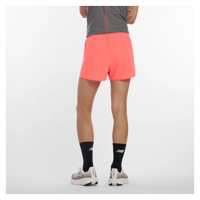 New Balance RC Ultra Light 3in Orange Men's Split Shorts