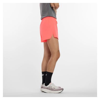 New Balance RC Ultra Light 3in Orange Men's Split Shorts