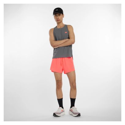 New Balance RC Ultra Light 3in Orange Men's Split Shorts