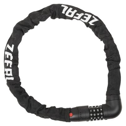 BICYCLE ANTIVOL COMBINATIE Ketting ZEFAL M12 CODE DIAM 8mm L0.80M ZWART